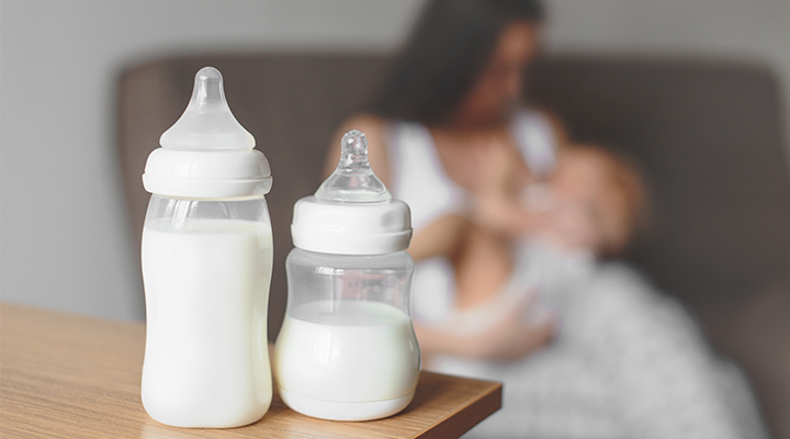 Learn how breastfeeding versus bottle feeding can impact the dental health of your newborn.