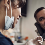 Next time you’re thinking of sticking a knife, fingernail, or pen between your teeth – don’t do it. Instead, try these tricks to dislodge food from your teeth that your dentist actually supports: