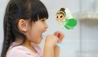 The Tooth Fairy floats silently, fluttering down to collect lost teeth from beneath the pillows of sleeping children. In place of the tooth, she leaves a small treasure for the child to find in the morning. This ritual is an important rite of passage for children.