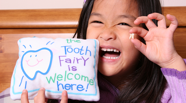 How the tooth fairy encourages children to take care of their teeth