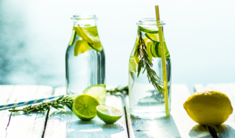 Summertime means we’re reaching for something cold and refreshing more often to keep us hydrated. Sometimes, that means grabbing a sports drink, soda, or juice loaded with sugar—but that doesn’t have to be the case. Try these sugar-free drinks instead!